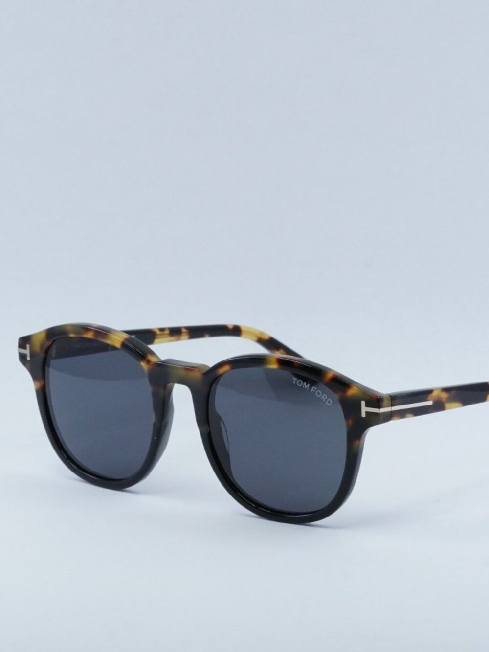 Tom Ford Jameson FT0752 56A Sunglasses - Havana Frame, Smoke Lenses